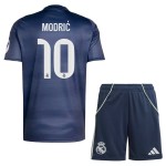 Günstige Fußballtrikots Real Madrid Modrić 10 Kinder Auswärtstrikot 2025-26 Kurzarm
